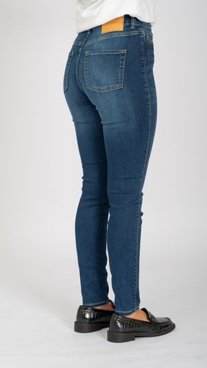 Le jean skinny de performance original - denim bleu moyen