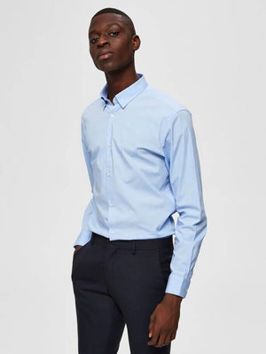 Michigan Stretch Shirt - Bleu clair