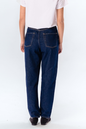 The Original Performance Mom Jeans - Donkerblauw Denim