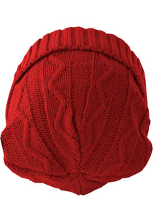 Next Beanie Cable Flap - Rouge