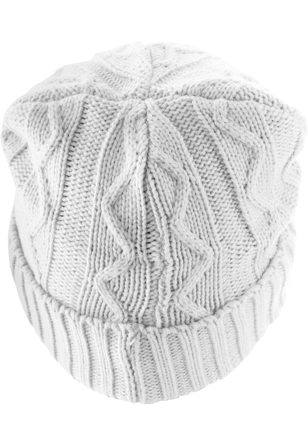 Next Beanie Cable Flap - Blanc