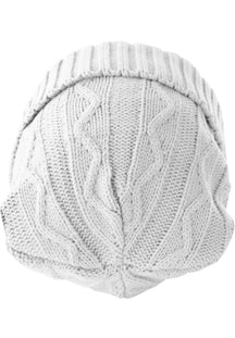 Next Beanie Cable Flap - Blanc