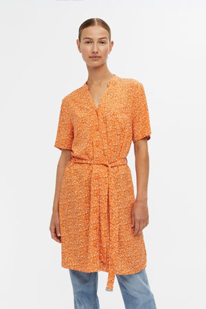Robe de chemise Ema Elise - Coucher de soleil d'automne