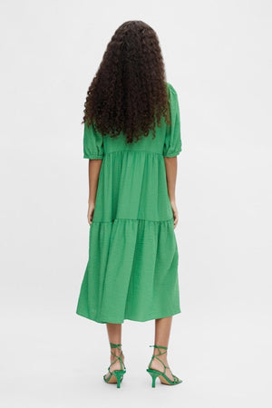 Robe longue alaia - Green d'artichauts