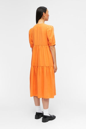 Robe longue alaia - coucher de soleil d'automne