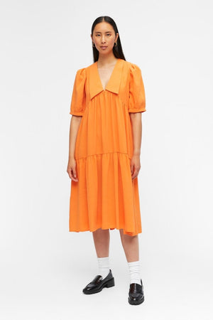 Robe longue alaia - coucher de soleil d'automne