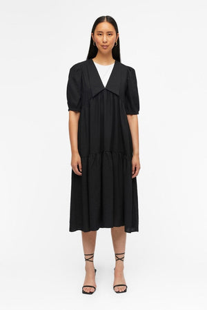 Alaia lange jurk - zwart