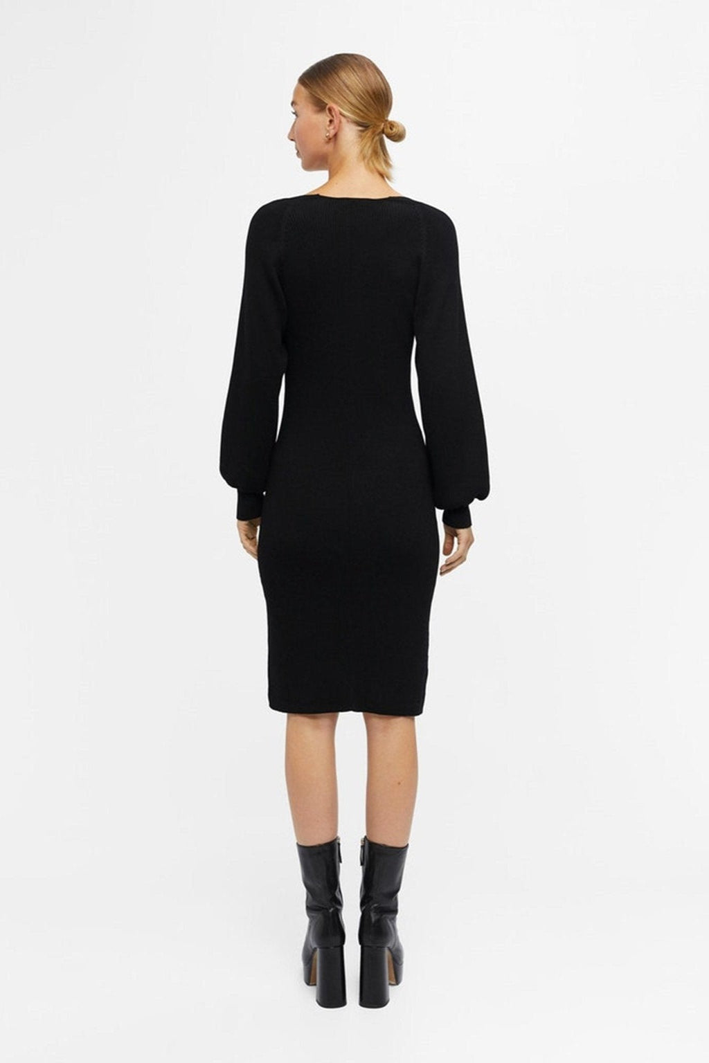 Agnes Knit Dress - Zwart