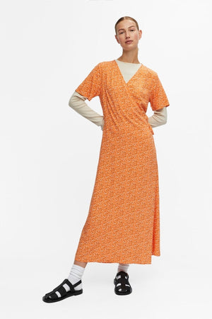Robe Ema Elise Wrap - Sunset d'automne