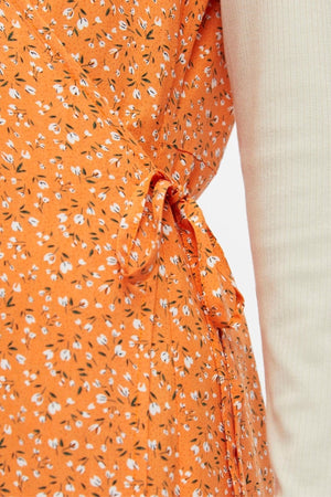 Robe Ema Elise Wrap - Sunset d'automne