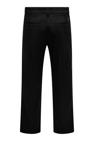 Edge Chino Bukser - Sort