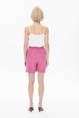 Shorts en lin Tokyo - Sachet Pink