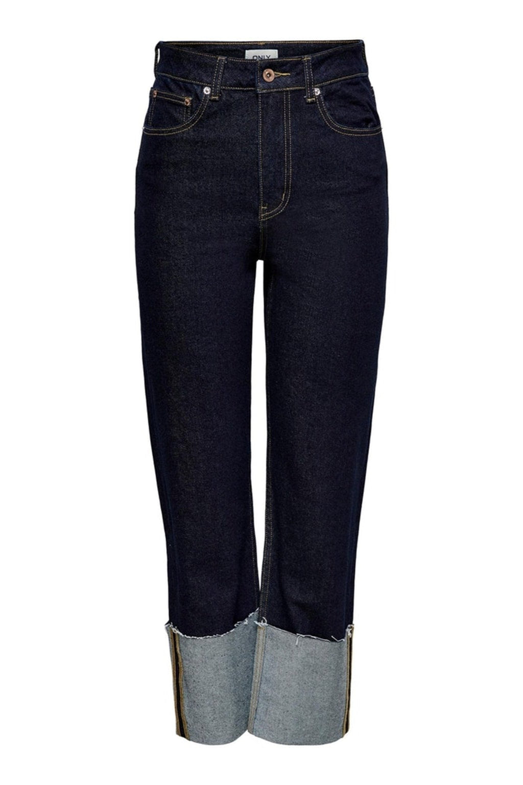 Megan High Taille Jeans - Denim Blue