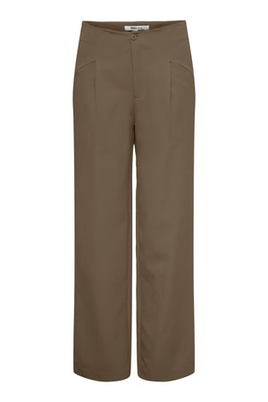 Maia Højtaljet Pleat Bukser - Cub