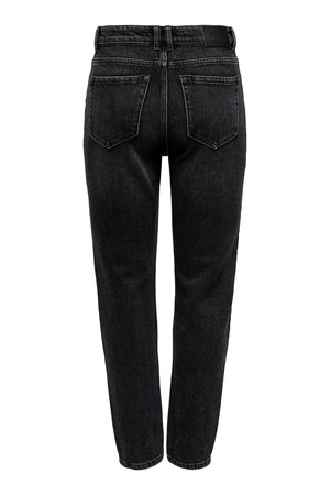 Emily High Taille Jeans - Black Denim