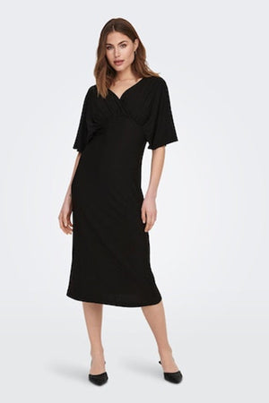 Elsa Maxi Kjole - Sort