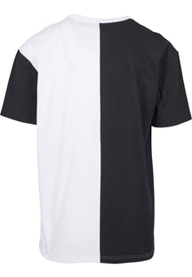 Oversize Harlequin Tee - Black-White