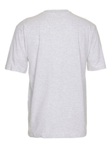 Oversized T-shirt - Light Grey Melange