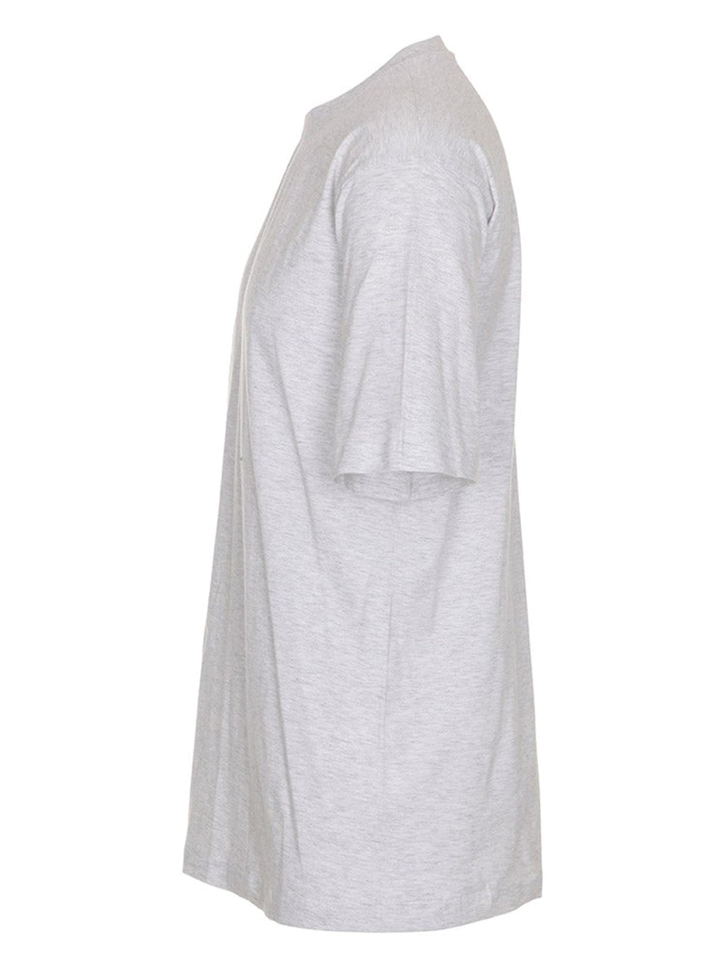 Oversized T-shirt - Light Grey Melange