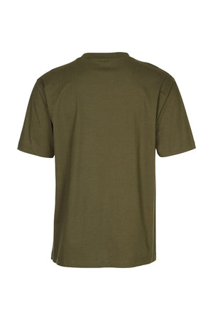 T-shirt surdimensionné - Green de l'armée