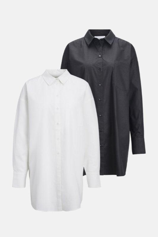 Oversized shirt - pakket deal (2 pcs.)