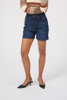 The Original Performance Denim Shorts - Dark Blue Denim