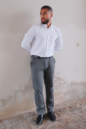Performance Pants Wide - Gemêleerd grijs