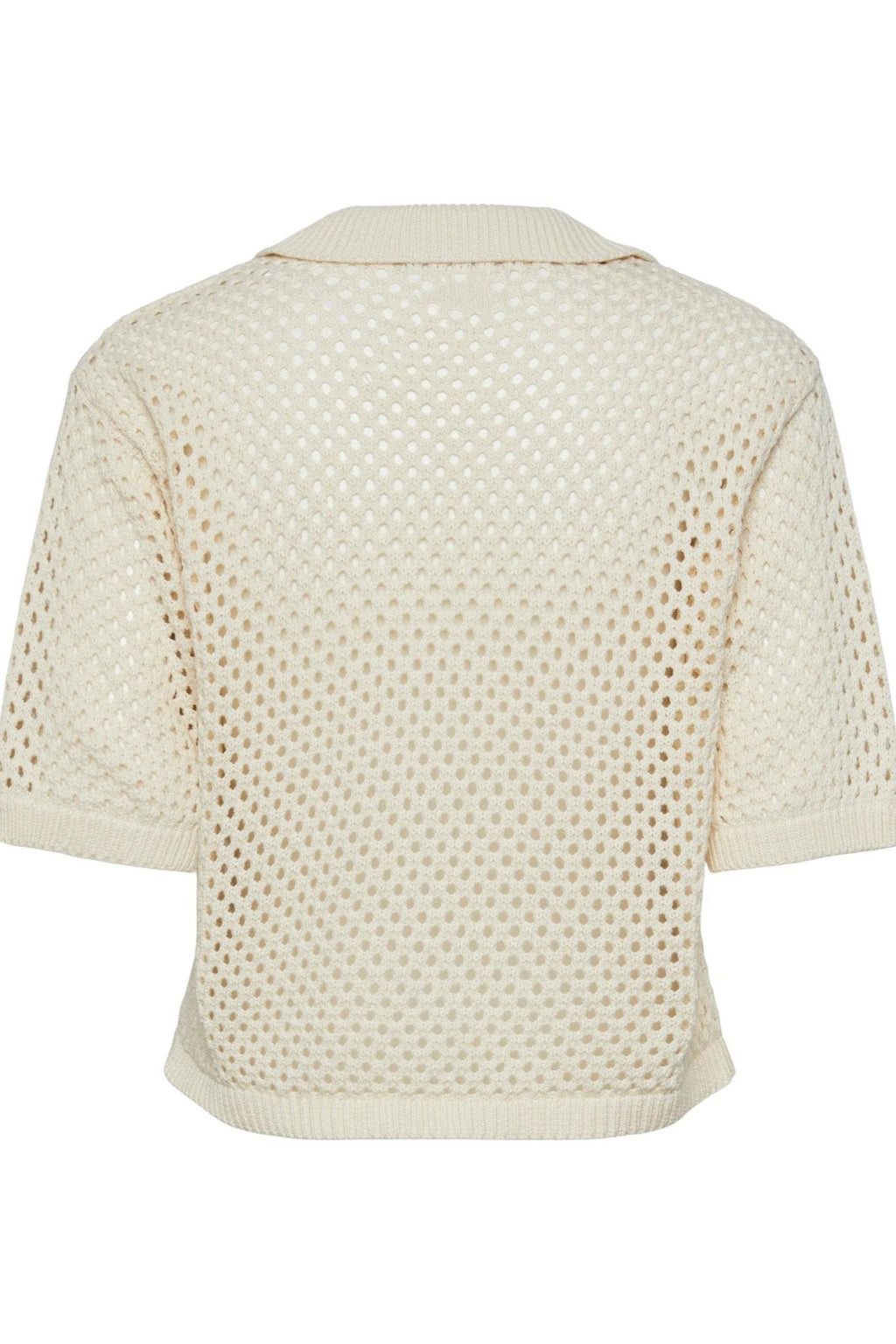 Laya Knit Polo - Witte rook