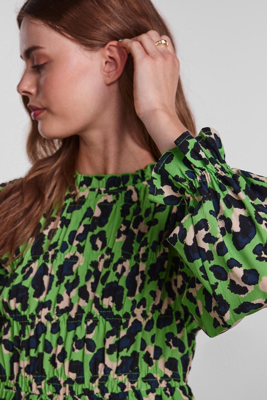 Meline bluse - grasgroen