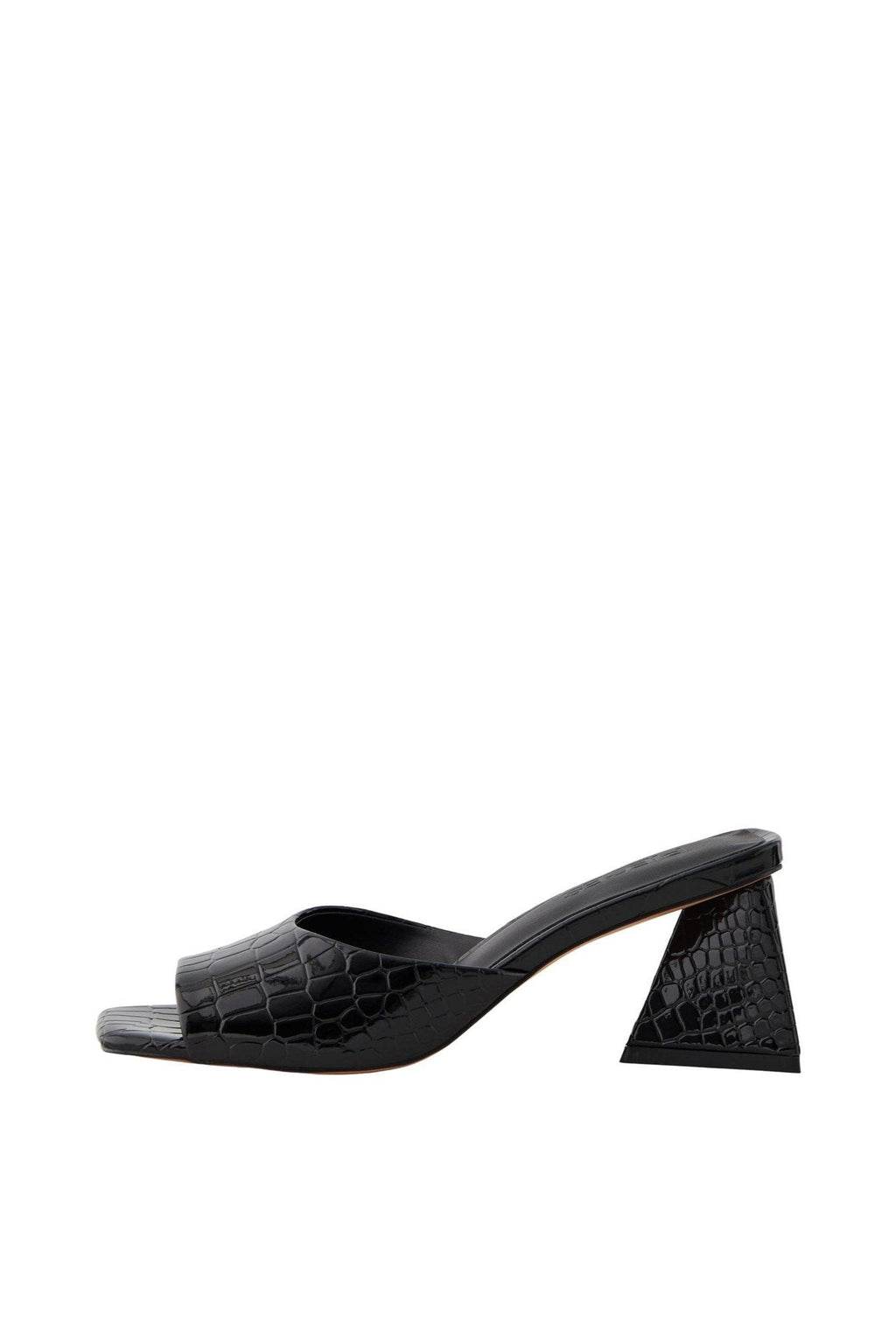 Anlise Croco Sandal - noir