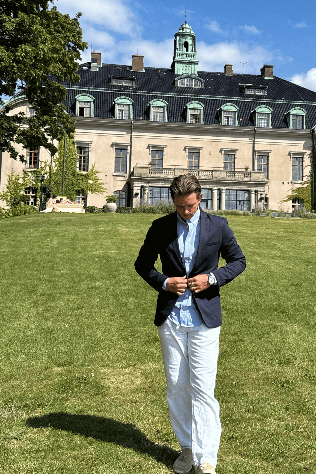 Le blazer de performance original - Navy