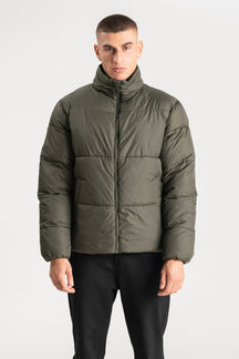 Puffer Jacket - Olive