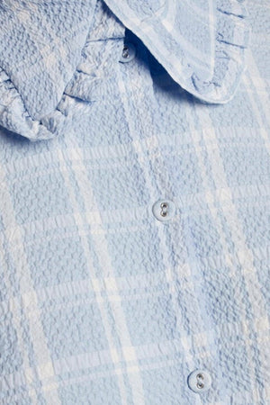 Meta -jurk - lichtblauw