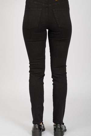 Le jean skinny de performance original - Black Denim