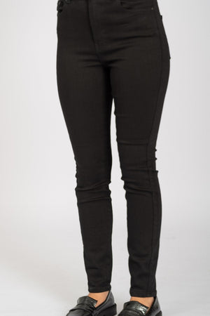 Le jean skinny de performance original - Black Denim