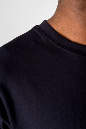 Oversized T-shirt - Marine foncée