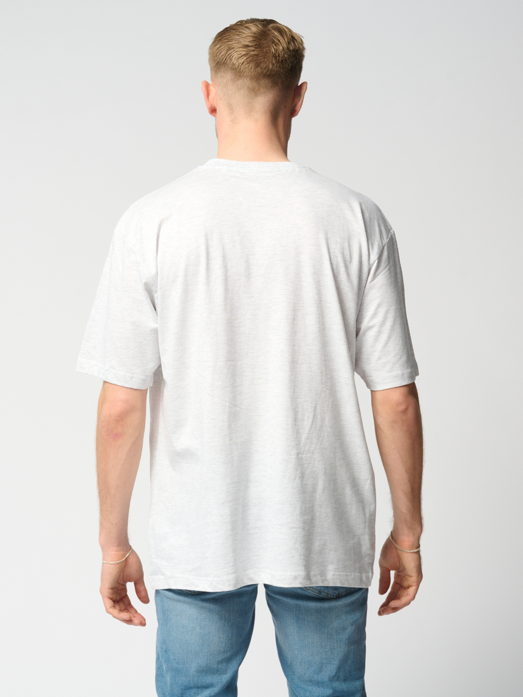 Oversized T-shirt - Light Grey