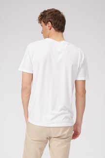 Raw Neck T-shirt - White