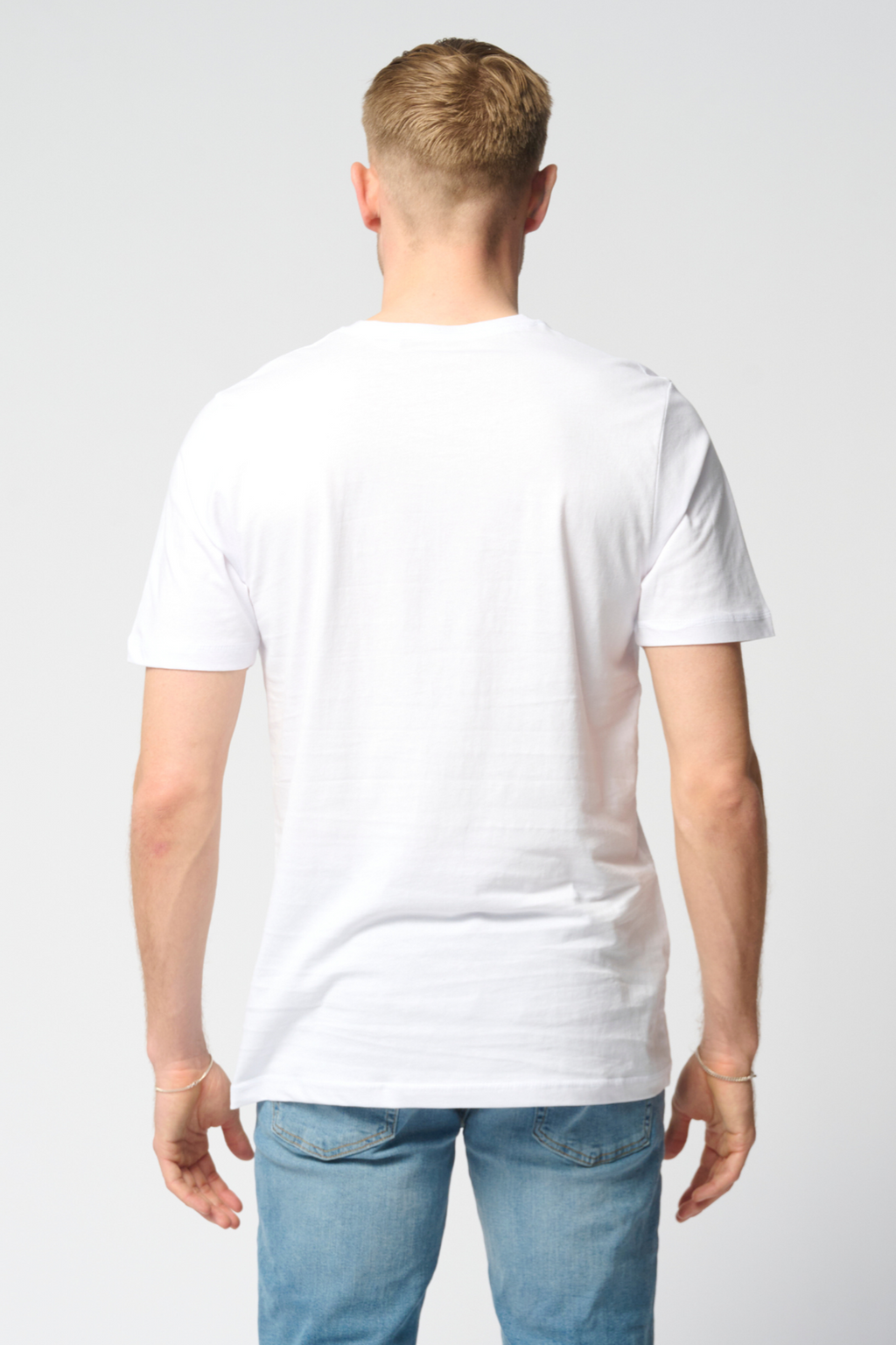 Biologisch Basic T -shirt - Wit