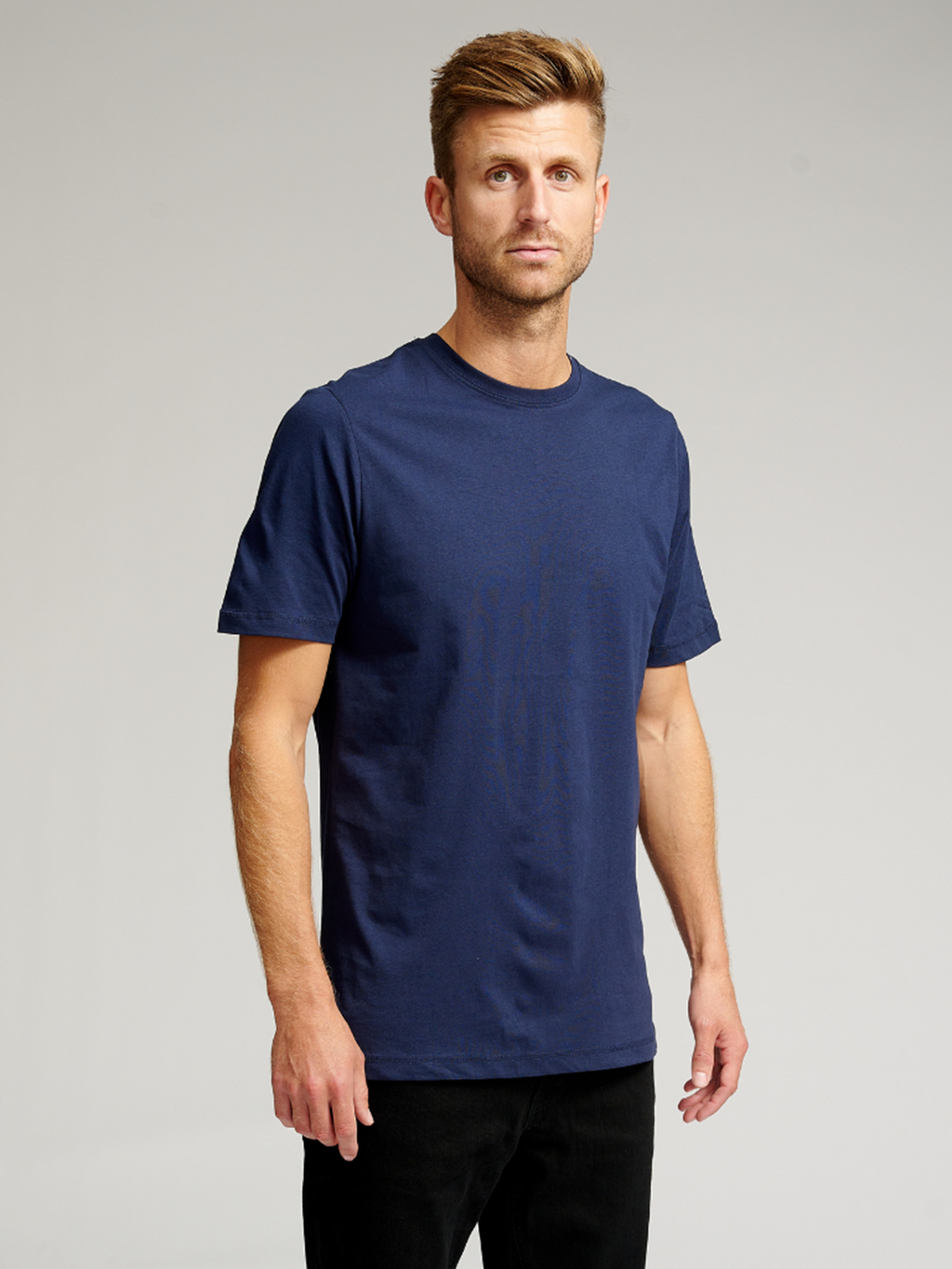 Organic Basic T-shirt - Navy