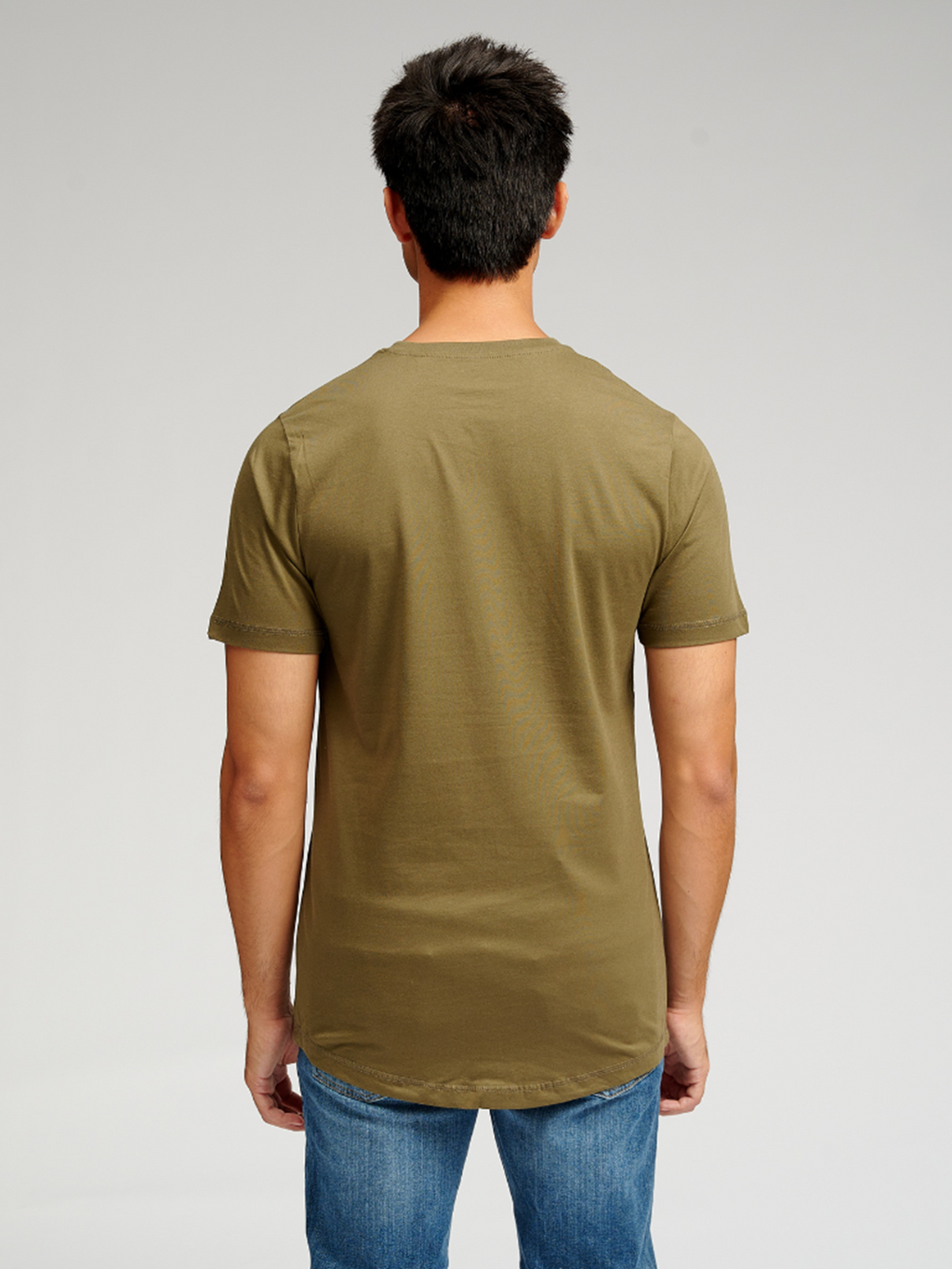 T-shirt long - Green de l'armée