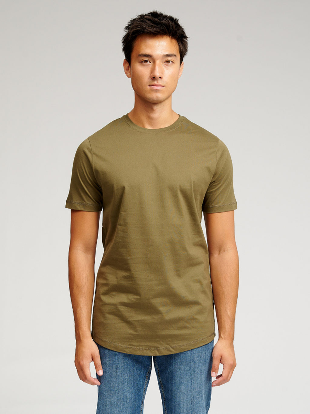 T-shirt long - Green de l'armée