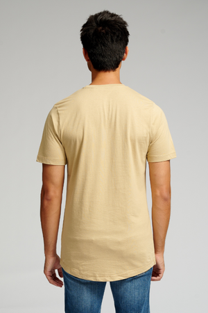 T-shirt long - beige
