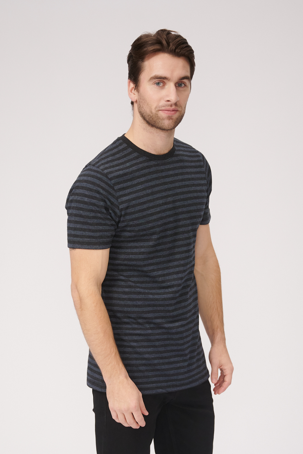 Nør Regade Stripe - Mottled Blue -Black