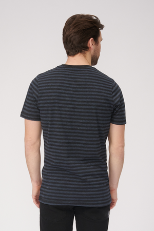 Nør Regade Stripe - Mottled Blue -Black