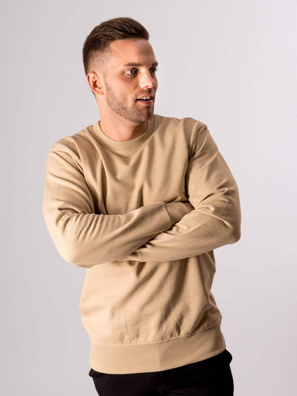 Basic Crewneck - Khaki