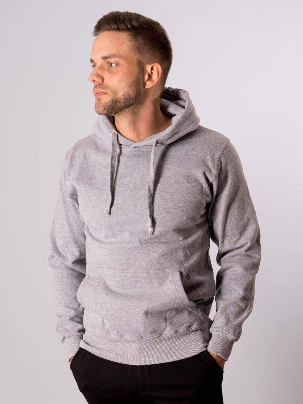 Basic hoodie - Light gray