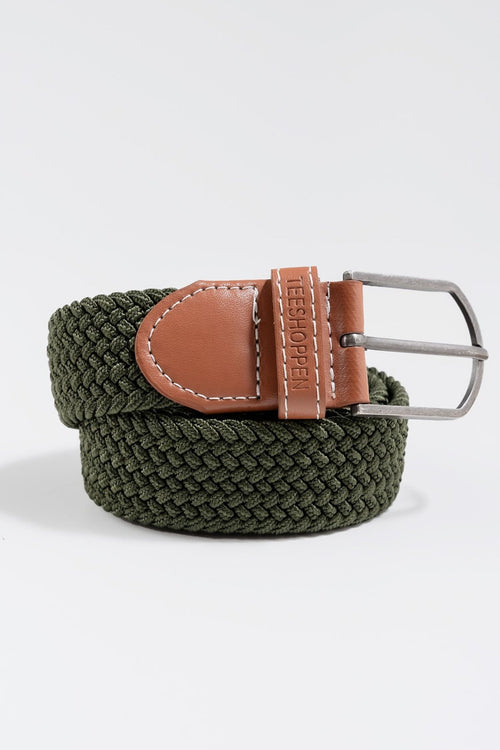 Stretch Belt - Army Green - TeeShoppen Group™