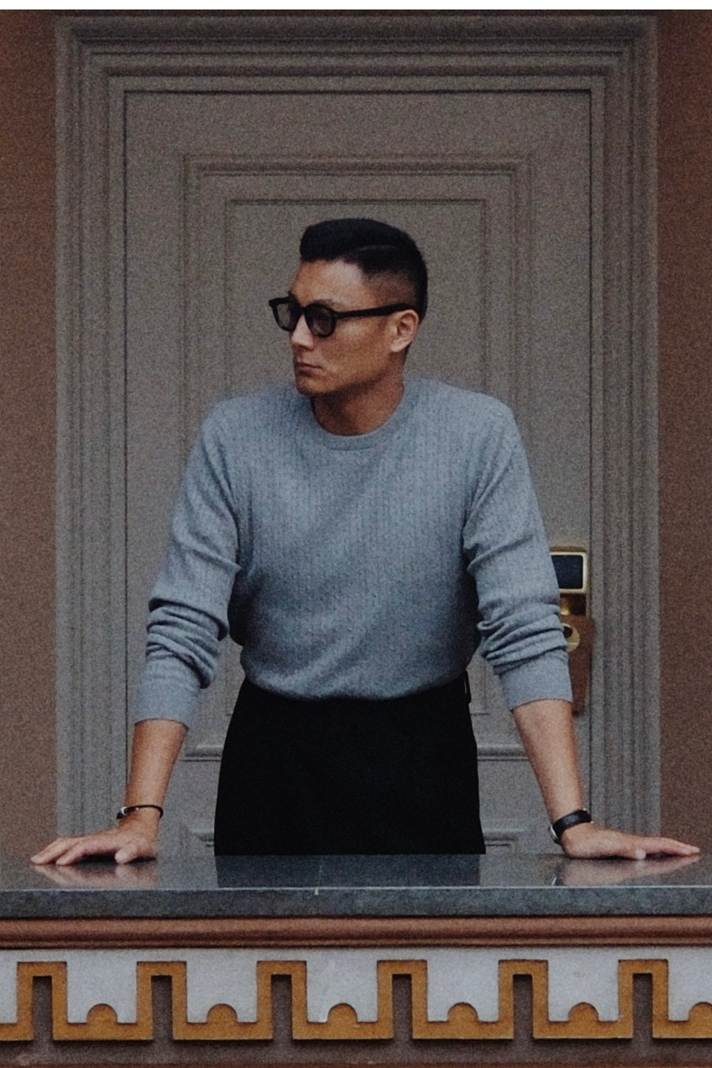 Trui Kabelbreisel - Grijs gemêleerd