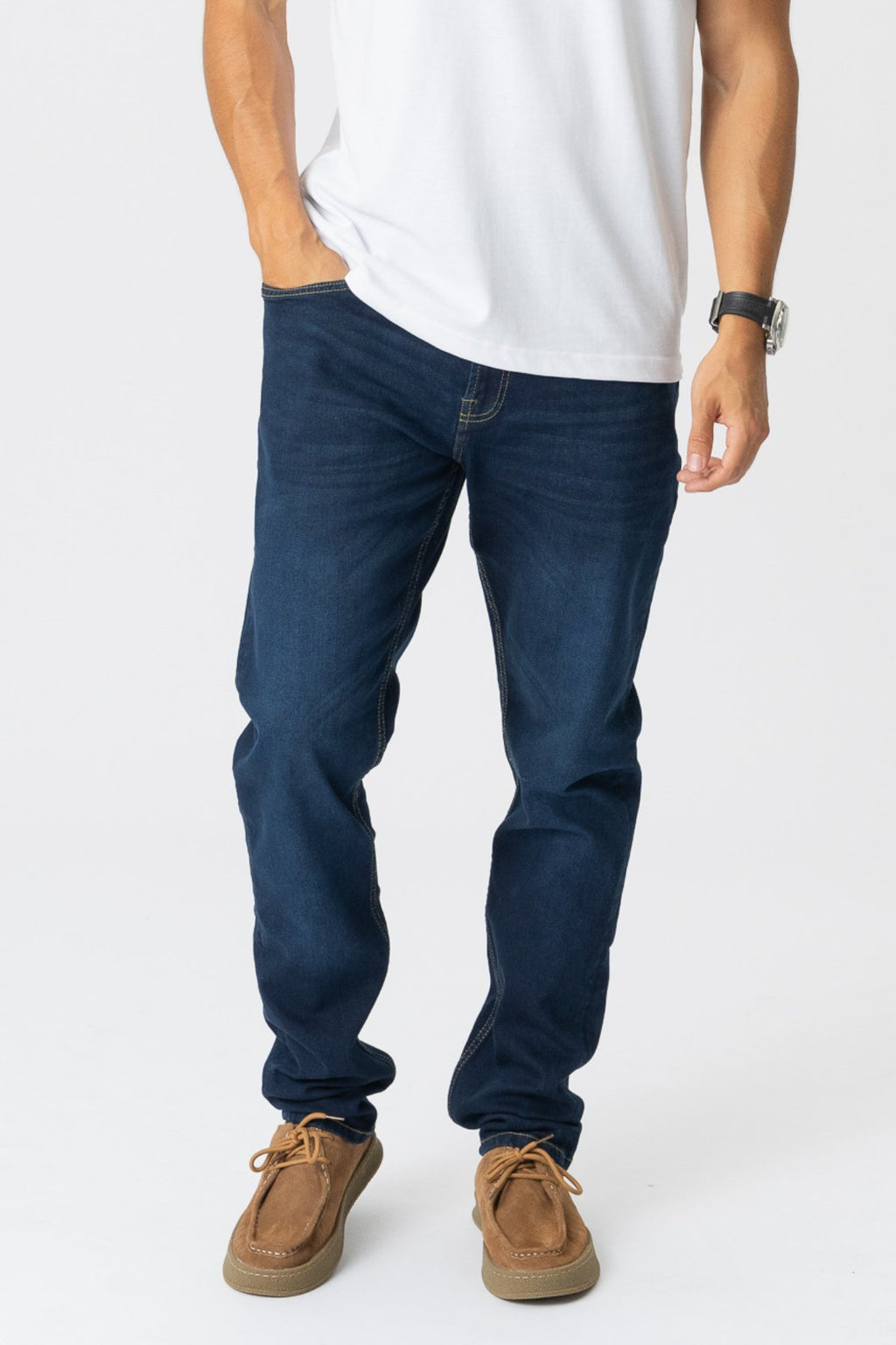 The Original Performance Jeans (Regular) - Dark Blue Denim